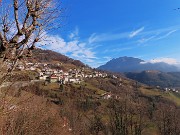 Monte VACCAREGGIO (1474 m) da Lavaggio di Dossena il 27 dicembre 2023 - FOTOGALLERY
